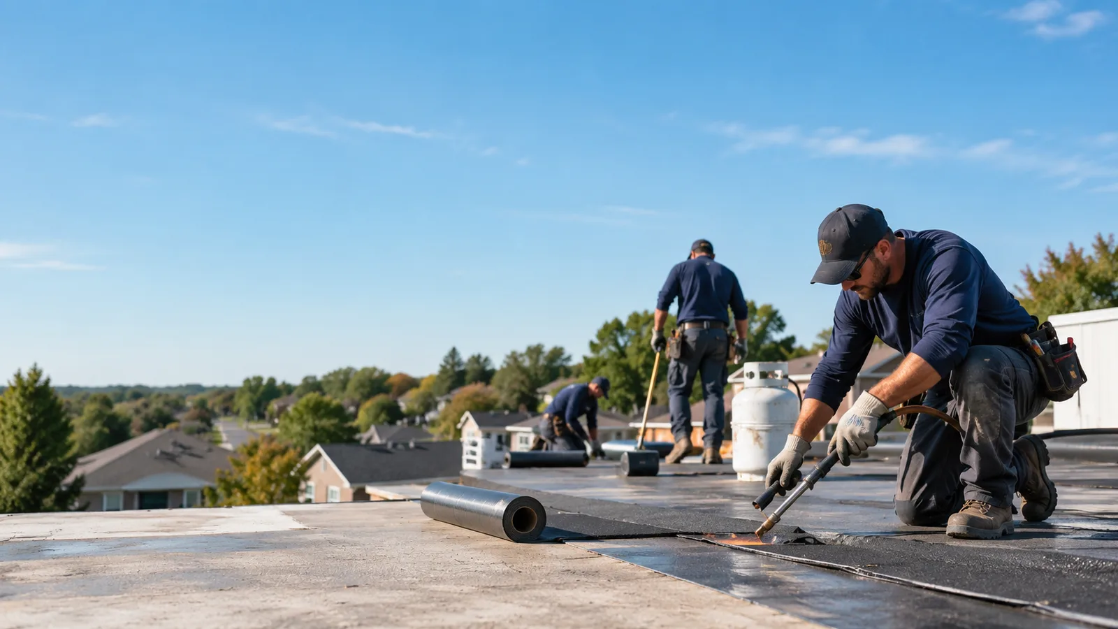 Flat Roof Leak Repair providers in Earth, TX